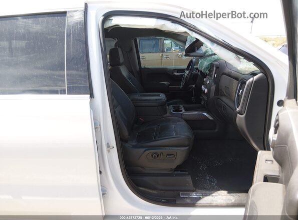 3GTP8FED3LG158435 2020 GMC SIERRA White Widok wnętrza z przodu