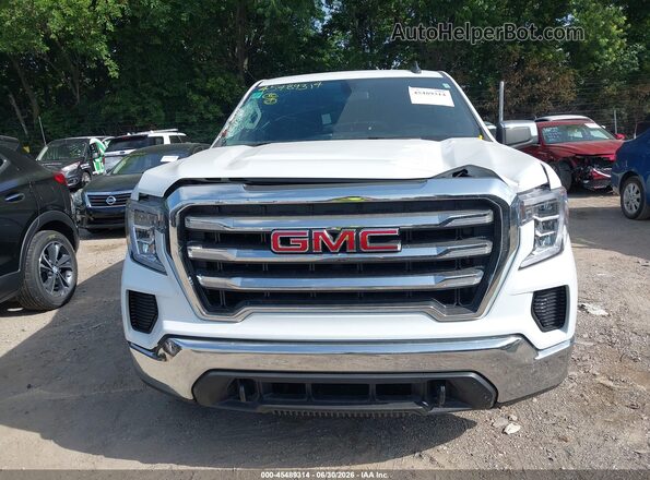 3GTP9BEK5MG190373 2021 GMC SIERRA White Instrument cluster view