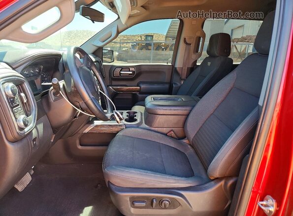 3GTP9CEK2MG460245 2021 GMC SIERRA Red წინა სალონის ხედი