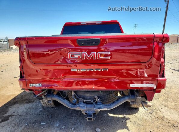 3GTP9CEK2MG460245 2021 GMC SIERRA Red უკანა ხედი