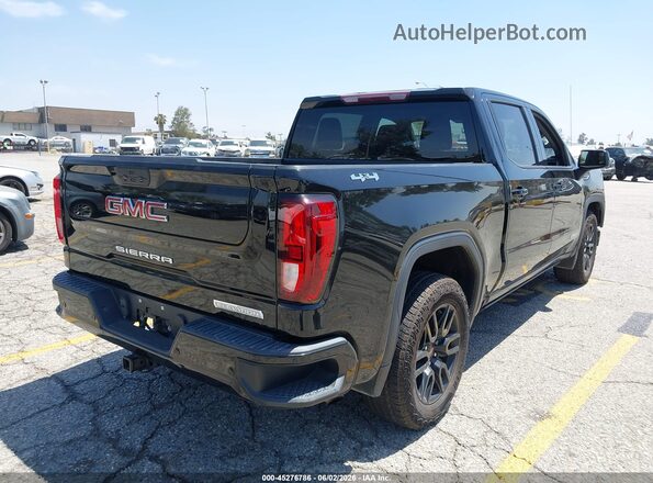 3GTP9CEK7NG179205 2022 GMC SIERRA Black Задня права чверть