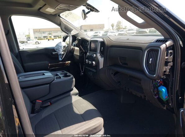 3GTP9CEK7NG179205 2022 GMC SIERRA Black Вид салону спереду