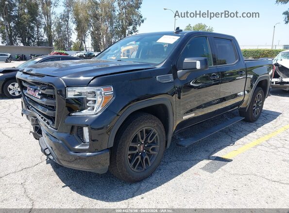 3GTP9CEK7NG179205 2022 GMC SIERRA Black Передня ліва чверть
