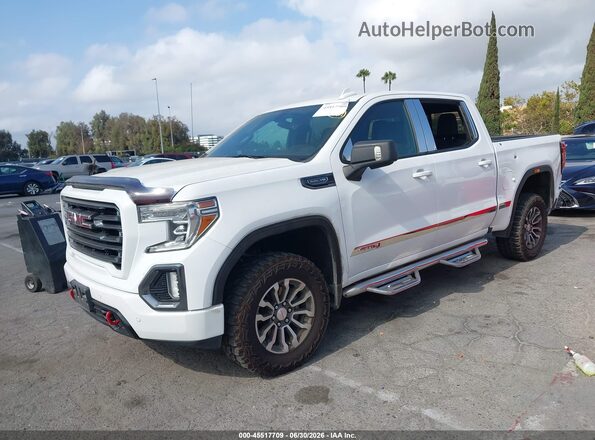 3GTP9EED7MG305607 2021 GMC SIERRA White Առջևի ձախ երեք քառորդ տեսարան