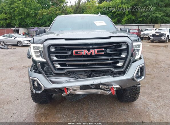3GTP9EEDXMG241823 2021 GMC SIERRA Gray Вид задньої частини салону
