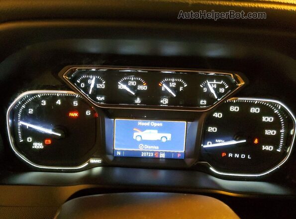 3GTP9EEDXMG454173 2021 GMC SIERRA Silver Սարքավորումների վահանակի տեսք