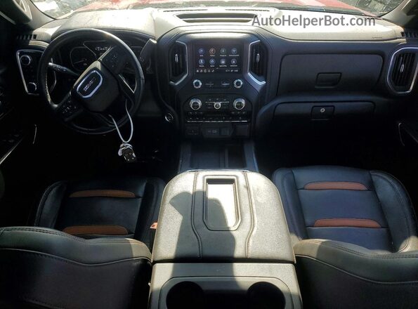3GTP9EEL0MG340867 2021 GMC SIERRA Red Вид панелі приладів