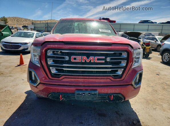 3GTP9EEL7KG130733 2019 GMC SIERRA Red Front view