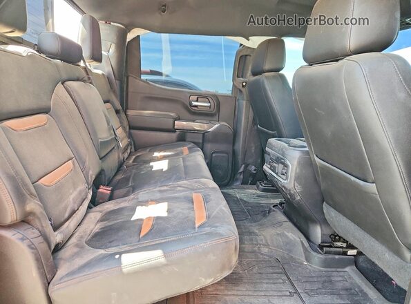 3GTP9EEL7KG130733 2019 GMC SIERRA Red Rear seats view