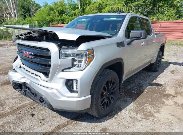 3GTP9GEK2NG122532 2022 GMC SIERRA Silver წინა მარცხენა ხედი სამი მეოთხედიდან