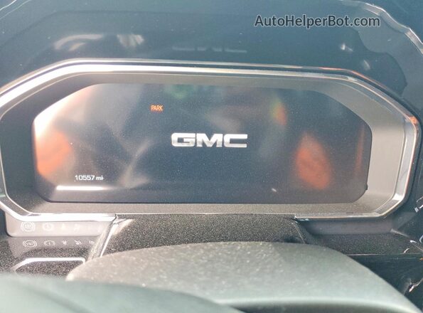 3GTPHCED2TG133444 2026 GMC SIERRA Black Instrument cluster view