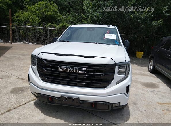 3GTPHCED6NG573492 2022 GMC SIERRA White Առջևի վահանակի տեսք