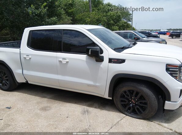 3GTPHCED6NG573492 2022 GMC SIERRA White Սարքավորումների վահանակի տեսք