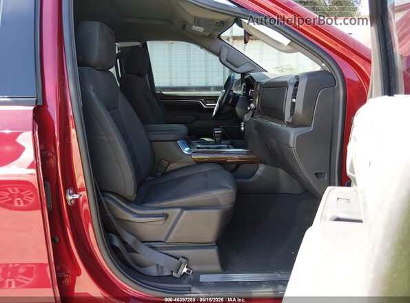 3GTPHCED6RG301806 2024 GMC SIERRA Red წინა სალონის ხედი