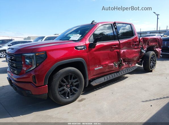 3GTPHCED6RG301806 2024 GMC SIERRA Red წინა ხედი
