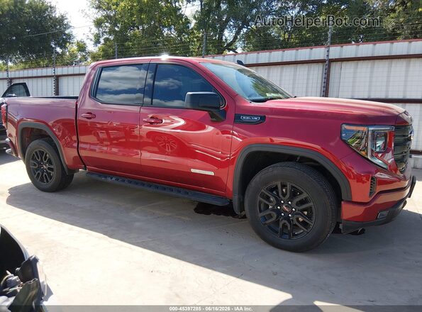 3GTPHCED6RG301806 2024 GMC SIERRA Red უკანა სალონის ხედი