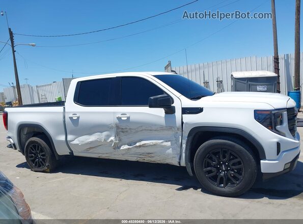 3GTPHCEK2PG103557 2023 GMC SIERRA White Widok wnętrza z tyłu