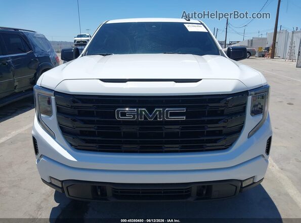 3GTPHCEK2PG103557 2023 GMC SIERRA White Widok zestawu wskaźników