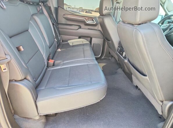 3GTPHDED6RG335895 2024 GMC SIERRA Black Rear seats view