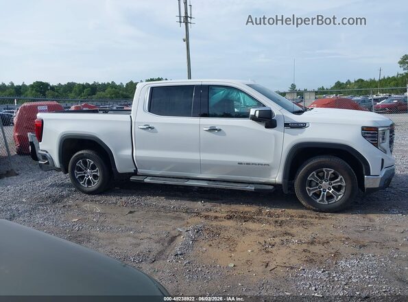 3GTPHDED9SG388046 2025 GMC SIERRA White უკანა სალონის ხედი