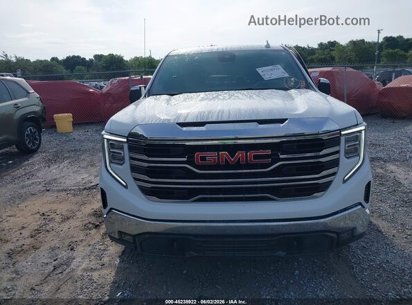 3GTPHDED9SG388046 2025 GMC SIERRA White ხელსაწყოთა პანელის ხედი