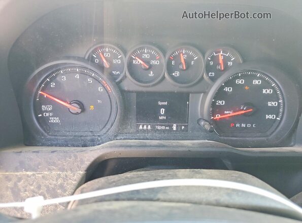 3GTPUAEK6RG281846 2024 GMC SIERRA White Вид щитка приладів
