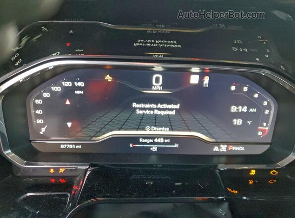 3GTPUBEK6NG547141 2022 GMC SIERRA White Սարքավորումների վահանակի տեսք