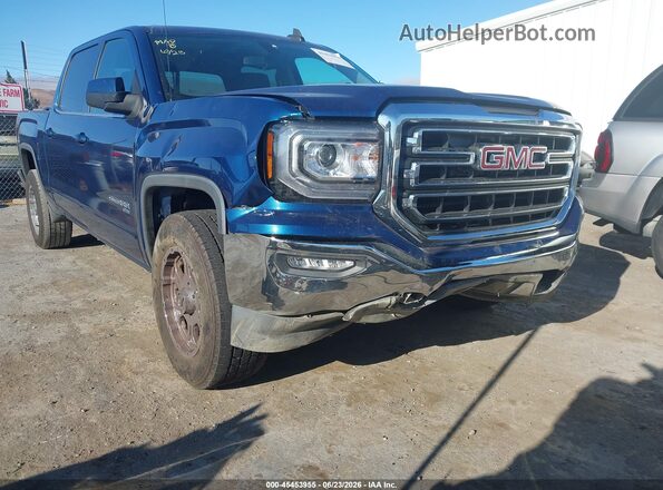 3GTU1MER2HG100055 2017 GMC SIERRA 1500 SLE CREW Dark Blue Դիմացի տեսք
