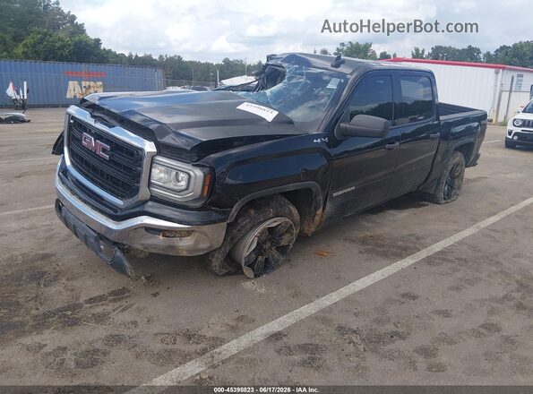 3GTU2LEC1HG265212 2017 GMC SIERRA Black Առջևի ձախ երեք քառորդ տեսարան