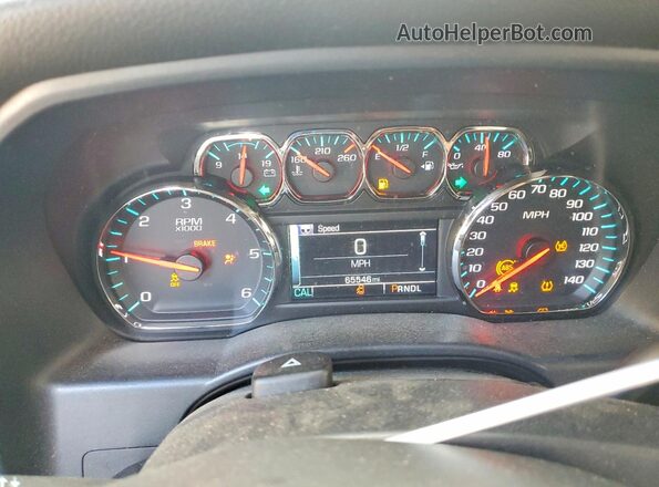 3GTU2MEC1HG101433 2017 GMC SIERRA Silver Vista del cuadro de instrumentos