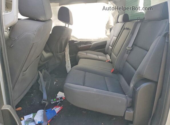 3GTU2MEC1HG101433 2017 GMC SIERRA Silver Vista de los asientos traseros