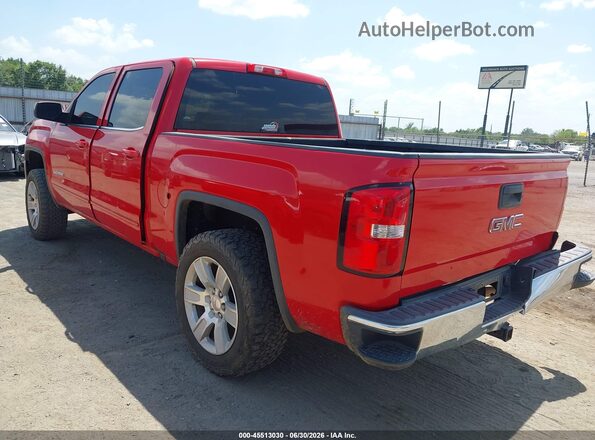 3GTU2MEC3HG232654 2017 GMC SIERRA Красный Задняя левая четверть