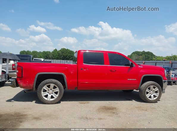3GTU2MEC3HG232654 2017 GMC SIERRA Красный Вид задней части салона