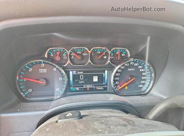 3GTU2MEC3HG421319 2017 GMC SIERRA White Widok zestawu wskaźników