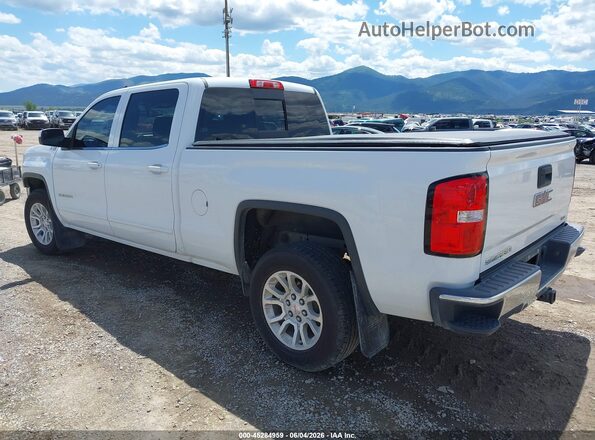 3GTU2MEC5JG339176 2018 GMC SIERRA White Trasero izquierdo