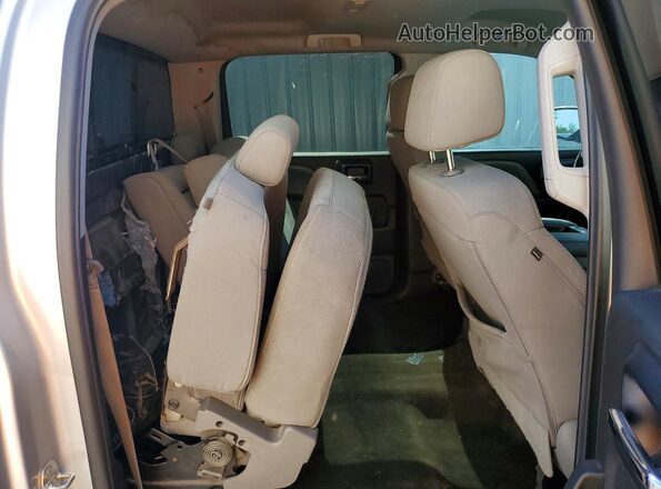 3GTU2MECXGG228650 2016 GMC SIERRA Silver Widok tylnych siedzeń