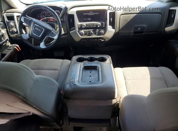 3GTU2MECXGG228650 2016 GMC SIERRA Silver Widok deski rozdzielczej