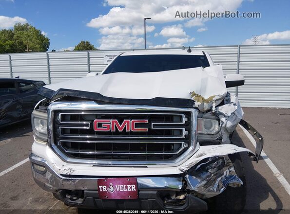 3GTU2MECXGG333026 2016 GMC SIERRA White Instrument cluster view