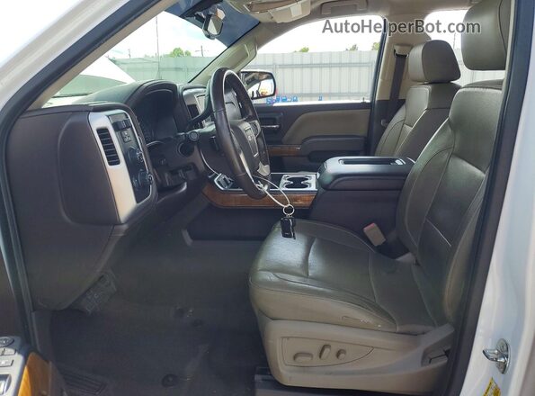 3GTU2NEC0HG274852 2017 GMC SIERRA White Вид салону спереду