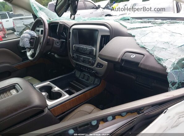 3GTU2NEC0HG300463 2017 GMC SIERRA Белый Вид салона спереди