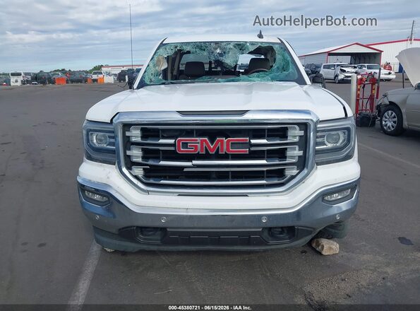 3GTU2NEC0HG300463 2017 GMC SIERRA Белый Вид щитка приборов