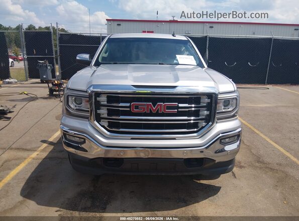 3GTU2NEC0HG453490 2017 GMC SIERRA Silver ხელსაწყოთა პანელის ხედი