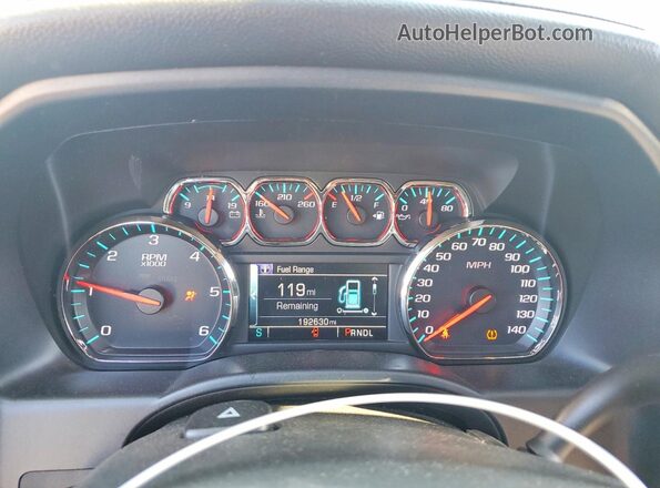 3GTU2NEC0JG161005 2018 GMC SIERRA Black Սարքավորումների վահանակի տեսք