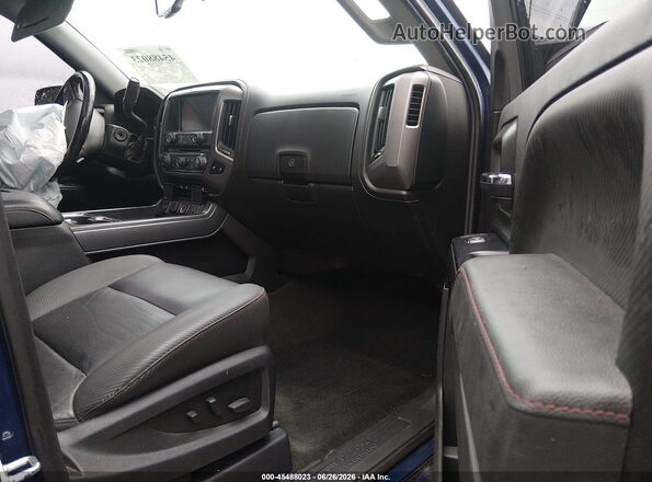 3GTU2NEC1HG475546 2017 GMC SIERRA Blue Вид салону спереду