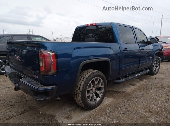 3GTU2NEC1HG475546 2017 GMC SIERRA Blue Задня права чверть