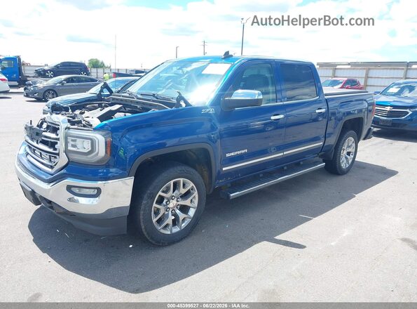 3GTU2NEC2GG358721 2016 GMC SIERRA Blue Vista tres cuartos delantera izquierda