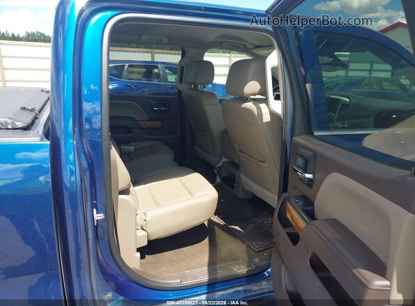 3GTU2NEC2GG358721 2016 GMC SIERRA Blue Vista de la etiqueta del VIN