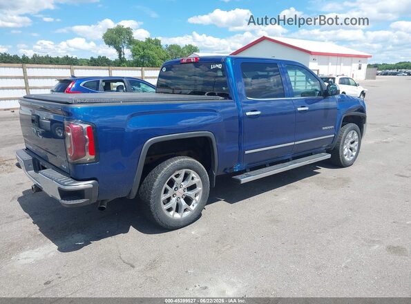 3GTU2NEC2GG358721 2016 GMC SIERRA Blue Trasero derecho