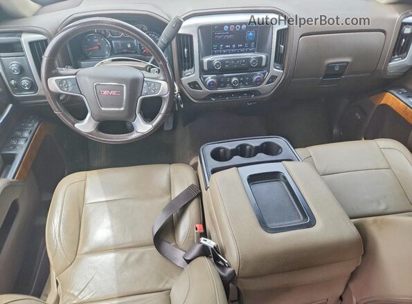 3GTU2NEC2HG192119 2017 GMC SIERRA White Dashboard view