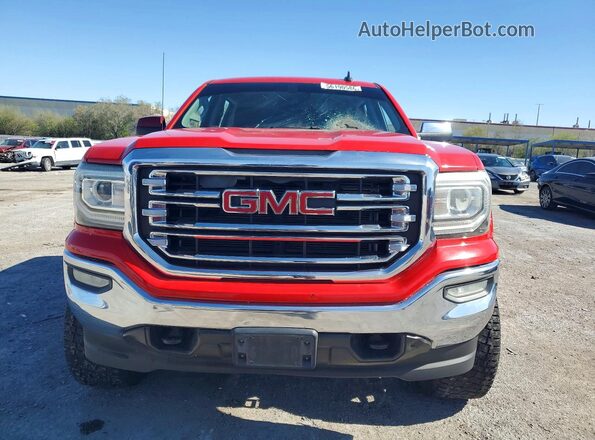 3GTU2NEC2HG227788 2017 GMC SIERRA Red Вид спереду